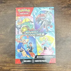 Pokemon TCG Scarlet & Violet: Journey Together Booster Bundle 6 Packs EN 2025 - Image 1