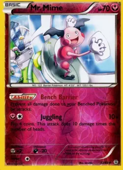 1x Mr. Mime | Generations | 52/83 | Uncommon | Reverse Holo | LP | Pokemon - Image 1