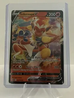 Pokemon Infernape V SWSH252 Sword & Shield Promo Holo English 200 HP - Image 1