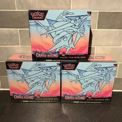 Pokemon TCG Chaos Rising Elite Trainer Box ETB Pokemon Center - Small Tears - Image 1