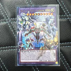 Yu-Gi-Oh Wake Up Your Elemental Hero Ultra Rare Overframe 1st Edition RA05-EN142 - Image 1