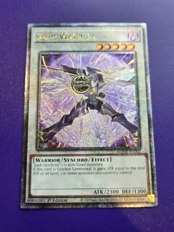 Junk Warrior Quarter Century Secret 1st MZMI-EN000 DMG Yugioh - Image 1