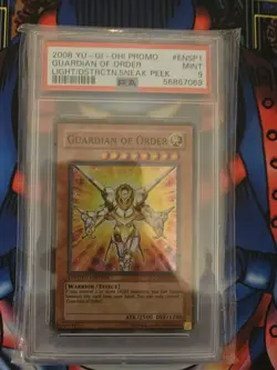 Yugioh Karte - PSA 9 - Guardian Of Order - LODT-ENSP1 - Graded - Image 1