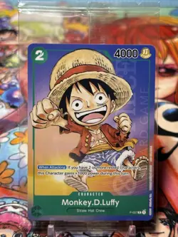 MONKEY D LUFFY - One Piece TCG P-037 - SEALED PROMO P - Anime Expo 2023 - Image 1