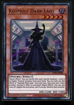 Kozmoll Dark Lady - GFTP-EN086 - Ultra Rare - 1st Edition - Yugioh - Image 1