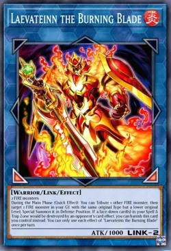 Yugioh Laevateinn the Burning Blade DOOD-EN053 1st Ed Super Rare NM Presale - Image 1