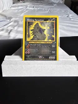 Pokemon TCG Shining Tyranitar Neo Destiny Holo Card 113/105 Unlimited MP - Image 1