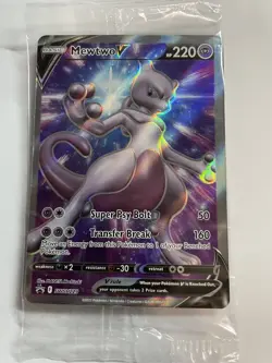 Mewtwo V SWSH229 SWSH: Sword & Shield Promo Card SEALED - Image 1