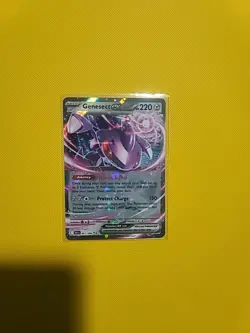 Pokemon TCG Genesect EX Black Bolt Holo Double Rare Card 067/086 NM Condition - Image 1