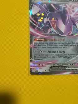Pokemon TCG Genesect EX Black Bolt Holo Double Rare Card 067/086 NM Condition - Image 4