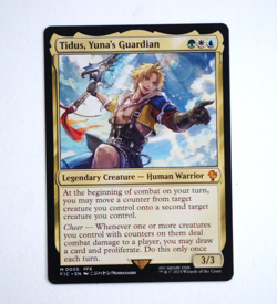 Tidus, Yuna's Guardian MTG Final Fantasy EN Card #005 ~ Fresh Pull (NM) - Image 1