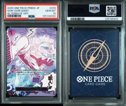 PSA 10 Gum-Gum Giant OP09-078 R One Piece Card The Best 2 One Piece Card F/S - Image 1