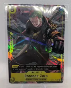 Roronoa Zoro (Illustration Box Vol.3) OP07-113 One Piece Promotion Card Sealed - Image 1