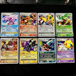Lvl.X Pokemon Card Lot 8x Cards - Charizard/Luxray/Palkia/Darkrai And More - Image 1