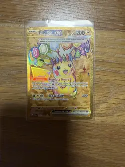 Pokemon TCG Holo Ultra Rare Pikachu EX Card 247/191 Surging Sparks - Image 1