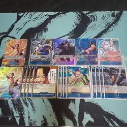One Piece Card Game: The Will of the Inherited SEC Ace Blue General Card Set - Image 1