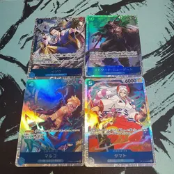 One Piece Card Game: The Will of the Inherited SEC Ace Blue General Card Set - Image 3