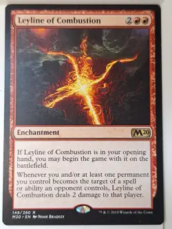 Leyline of Combustion - Magic 2020 Core Set M20 - Magic the Gathering MTG Nice! - Image 1