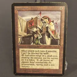 MTG Alpha "Juggernaut" 1993 Magic The Gathering HP Condition - Image 1