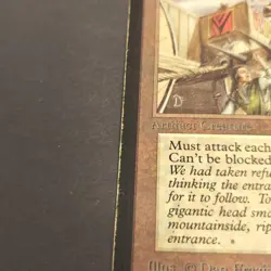 MTG Alpha "Juggernaut" 1993 Magic The Gathering HP Condition - Image 5