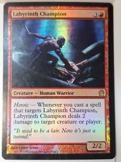 Labyrinth Champion - FOIL - Theros - Magic the Gathering MTG Nice! - Image 1