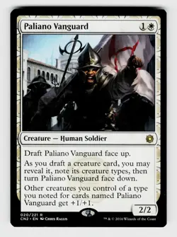 MTG, Conspiracy: Take the Crown, Paliano Vanguard, Normal, No.20, R Creature - H - Image 1