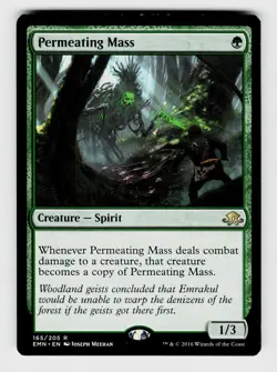 MTG, Eldritch Moon, Permeating Mass, Normal, No.165, R Creature - Spirit - Image 1