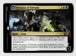 MTG, March of the Machine, Invasion of Tolvada, Normal, No.241, R Battle - Siege - Image 1