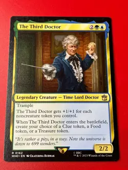 1x THE THIRD DOCTOR - Doctor Who - MTG - Magic the Gathering - Image 1