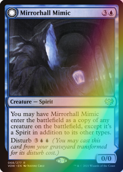 MTG - Mirrorhall Mimic - Foil - VOW 068/277 - Innistrad: Crimson Vow - Rare - Image 1