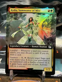 MTG | Rydia, Summoner of Mist (Extended Art) [FINAL FANTASY] ✨FOIL✨ - Image 1