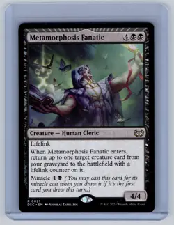Metamorphosis Fanatic R Duskmourn: House of Horror 21 NM MTG Magic DSC TCG Rare - Image 1