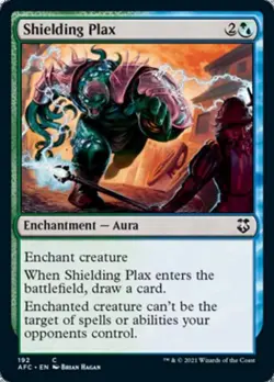 Shielding Plax - Light Play MTG Commander 2021 Forgotten Realms - Image 1