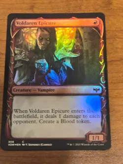 MTG Innistrad Crimson Vow - Voldaren Epicure - VOW 308 - Showcase FOIL - Image 1