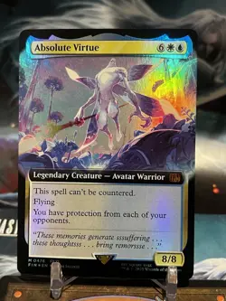 MTG | Absolute Virtue (Extended Art) [FINAL FANTASY] ✨FOIL✨ - Image 1