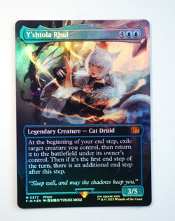 Y'shtola Rhul MTG Final Fantasy EN Borderless Foil Card #577 ~ Fresh Pull (NM) - Image 1