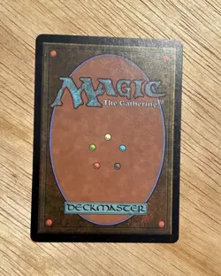 VTG 1999 MTG Magic The Gathering Mountain Land Card Signed By Rob Alexander - Image 2