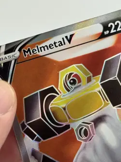 Melmetal V 075/078 Pokemon GO Ultra Rare Full Art Rare Pokemon TCG *LP* - Image 3