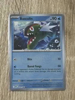 Basculin 024/086 Master Ball Reverse Holo Common - Pokemon TCG White Flare NM - Image 1