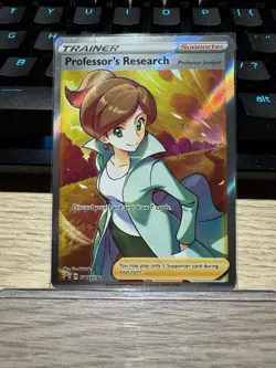 Pokemon TCG Professor's Research Juniper SWSH152 - Image 1