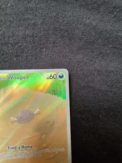 The Pokemon Company Paldean Wooper 221/193 IR Holo Paldea Evolved EN - Image 3
