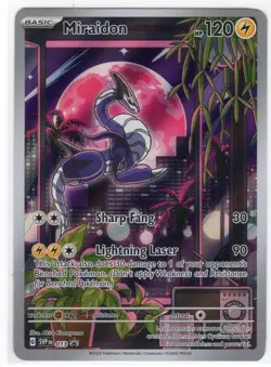 2023 Pokemon: Miraidon SVP013 black star promo S&V ETB NM - Image 1