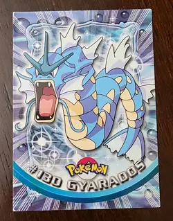 HP! Topps Pokemon Series 3 Gyarados #130 Tv Animation Edition Blue Label - Image 1