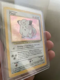 Piepi 5/102 Clefairy Base Set Pokemon Karte Basis Set 1999 Deutsch - Image 2
