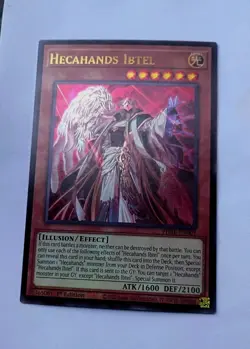 Hecahands Ibtel - Ultra Rare - PHRE-EN001 - Yu-Gi-Oh TCG 1st Edition Near Mint - Image 1