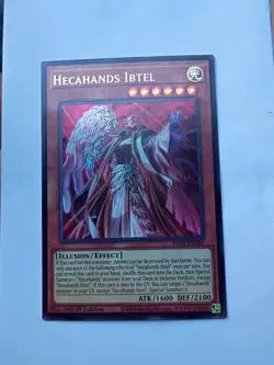 Hecahands Ibtel - Ultra Rare - PHRE-EN001 - Yu-Gi-Oh TCG 1st Edition Near Mint - Image 2