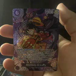 *FRESH PULL* Monkey.D.Luffy SR Foil ST26-005 Adventures on Kami’s Island - Image 1