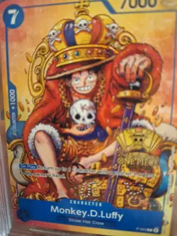 2024 ONE PIECE PROMOS 2ND ANNIV. TOURNAMENT #P-043 MONKEY.D.LUFFY BGS 9.5 2-10s - Image 4