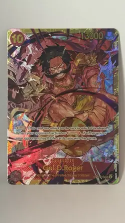 Gol.D.Roger OP09-118 SEC Foil Alt Art Emperors in the New World - Image 1