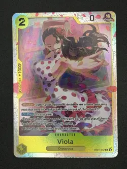 One Piece EB01 - Extra Booster: Memorial Collection - Viola Rare EB01-052 SR - Image 1
